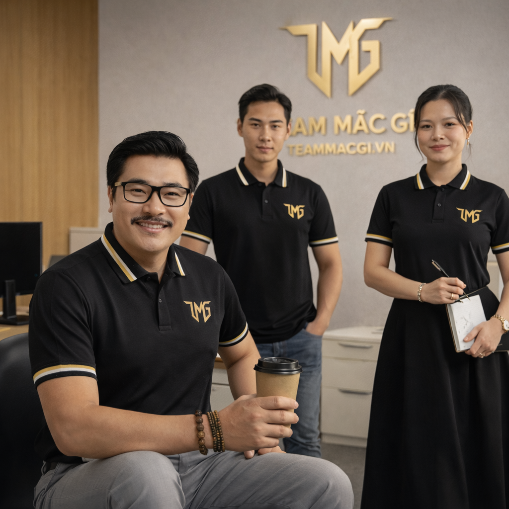 Áo thun đồng phục công ty doanh nghiệp polo