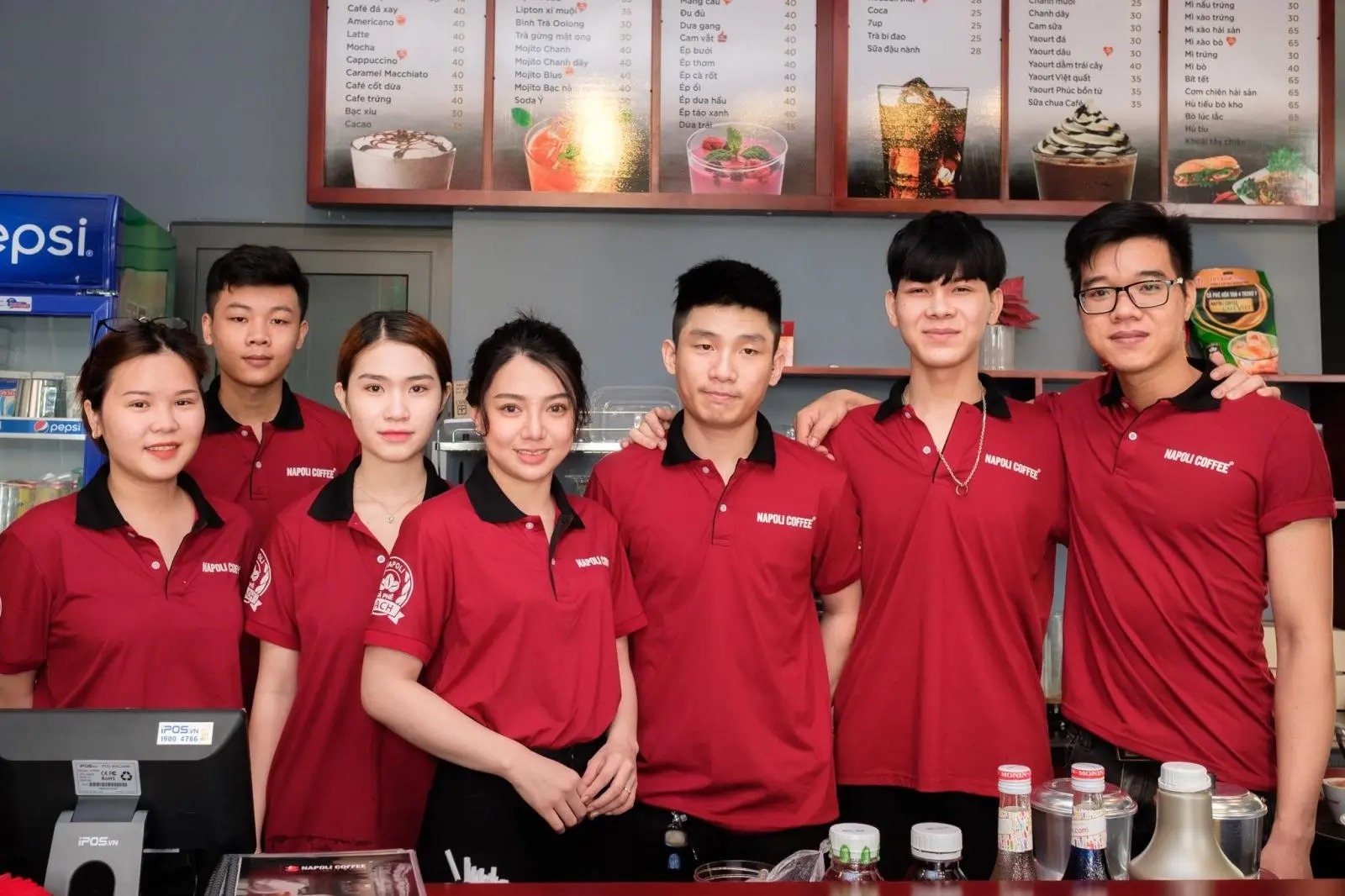 Áo thun đồng phục cafe - trà sữa - quán ăn unisex