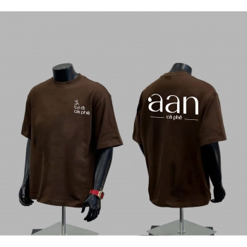 Áo thun đồng phục cà phê unisex 01